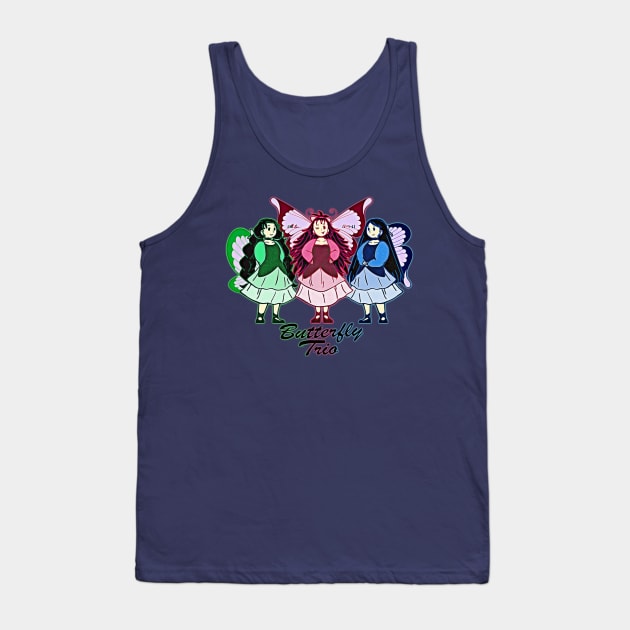 Butterfly Trio Tank Top by TeeJay93